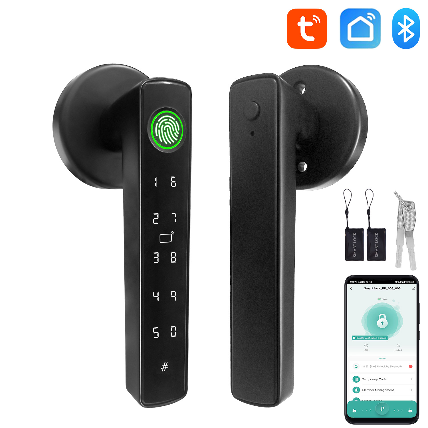 Tuya Smart Bluetooth Door Lock - Home Automation Tutorial incelemesi ve fiyatı