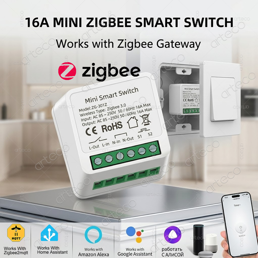 Mini Zigbee 3.0 Smart Switch 1 - Diy Home Automation Hub incelemesi ve fiyatı