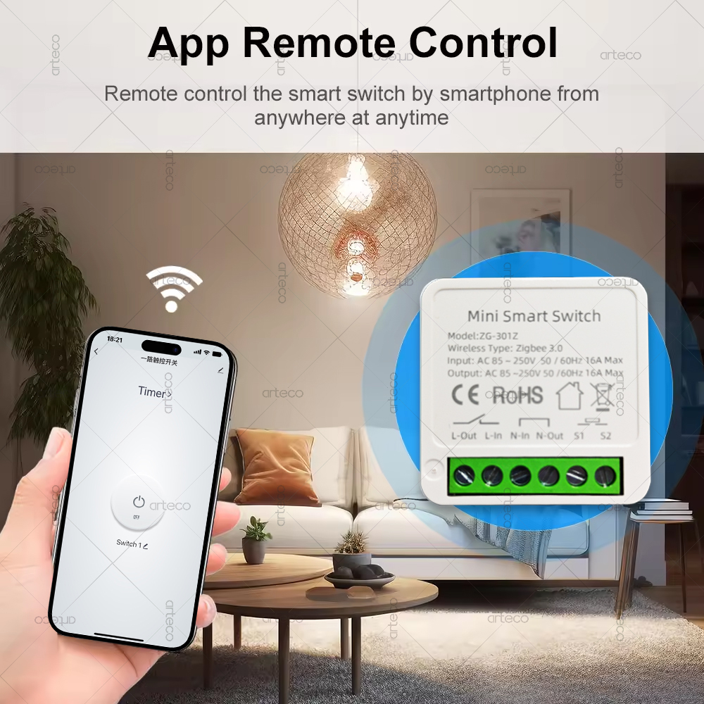 Mini Zigbee 3.0 Smart Switch 1 - Diy Home Automation Hub incelemesi ve fiyatı